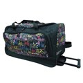 Olympia 'Bicycle' 26-inch Fashion Rolling Duffel