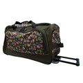 Olympia 'Bird' 26-inch Fashion Rolling Duffel