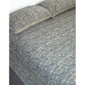 Kalamkari Indigo King-size Duvet Cover Set (India)