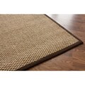 Handmade Luna Elegance Tiger Eye Brown Sisal Rug (7'6 x 9'6)
