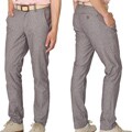 American Apparel Men's Welt Pocket Brown Chambray Pants