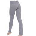 American Apparel Women's Slate Cotton Spandex Jersey Straight Leg Yoga Pants