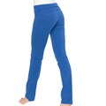 American Apparel Women's Royal Blue Cotton Spandex Jersey Straight Leg Yoga Pants
