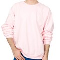 American Apparel Unisex Powder Pink California Fleece Raglan Sweatshirt