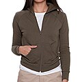 American Apparel Women's Army California Fleece Hoodie