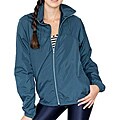 American Apparel Unisex A-Way Nylon Taffeta Dark Sea Green Jacket