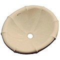 Madison Collection Naples Series Chamois Drop-in Bathroom Sink