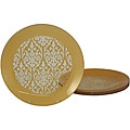 Tango Gold Damask Dinner Plate (Set of 4)