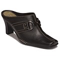 A2 by Aerosoles Women's '2 Snapezoid' Black Mules