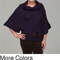 Carducci Women's Ring Accent Dolman Sleeve Sweater