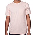 American Apparel Unisex Ash Grey Apricot Fine Jersey Pocket Short Sleeve T-shirt (XXL)