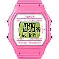 Timex Ladies's Chronograph Jumbo Pink Rubber Watch