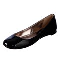 Steve Madden Women's 'P-Starz' Black Ballet Flats