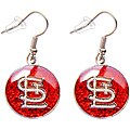 Aminco International St. Louis Cardinals Glitter Charm Dangle Earrings Set