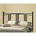 Satin Black Queen/Full-Size Metal Headboard