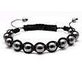 Bleek2Sheek Hematite Macrame Bracelet