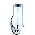 Cylindique 1-Light Chrome Wall Sconce