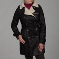 Romeo & Juliet Women's Shearing Trench Coat