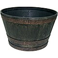 Garden Odyssey Whiskey Worn Iron Barrel  (25-inch)