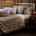 Harbour Stripe Microfiber Printed Twin-size Sheet Set