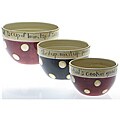 Certified International Family Table 3-piece Mixing Bowl Set