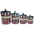 Certified International 'Family Table' 4-piece Canister Set