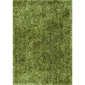 Caldera Hand-tufted Green Shag Rug (5' x 7'6)