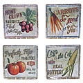 Certified International 'Farm Fresh' Square Salad Plate (Set of 4)
