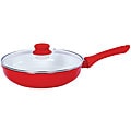 Vinaroz Red Ceramic Coated 11-inch Frying Pan