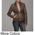 Frida G Women's Center Ruffle Jacket