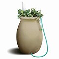 Algreen Sandalwood 50-gallon Rain Barrel