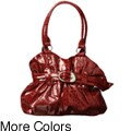 Valencia Crocodile Sash Belted Shopper Handbag