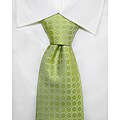H. Luzzario & Co. Green Circles Silk Tie