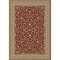 Kashmir Collection Red Area Rug (8'9 x 12'3)