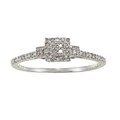 Sterling Silver 1/10ct TDW Diamond Ring (H-I, I2-I3)