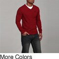 US Polo Men's V-Neck Ribbed Sweater