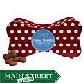 Emma Doodles 16oz Bone-Shaped Peanut Butter Treat Box