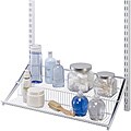 freedomRail White Tiered 24-inch Ventilated Shelf