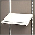 freedomRail Pre-Drilled White Shoe Shelf