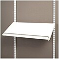 freedomRail White Pre-Drilled Shoe Shelf