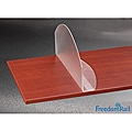 freedomRail Clear Acrylic Shelf Dividers (Set of 2)