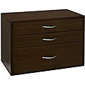 freedomRail Chocolate Pear 'Big O-Box' 3-drawer Modular Cabine