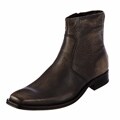 Kenneth Cole New York Men's 'Clean Cut' Black Leather Boots FINAL SALE