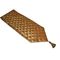Thro 'Criss-Cross' Quilted Tassel Runner (90 Inch)