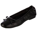 Sam & Libby Women's 'Zalis' Black Leather Flats