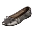 Sam & Libby Women's 'Zalis' Pewter Leather Flats