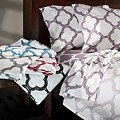 Lyon Cotton Rich Percale 300 Thread Count King/ California King Sheet Set