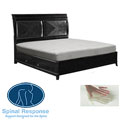 Spinal Response Aloe 8-inch Twin XL-size Smooth Top Gel Memory Foam Mattress