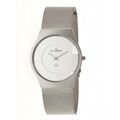 Skagen Denmark Men's Super Slim Matte Silver Watch