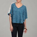 Jolt Junior's V-neck Batwing Sleeve Top